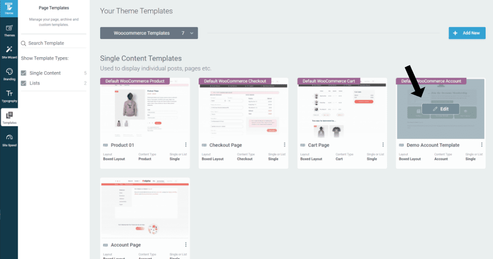 The My Account Page - WooCommerce